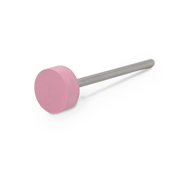Gugita Polisher Universal Pink Silicon Carbide Wheel, Ø 11 x 4 mm, Soft, Grain Very Fine, HP-shank