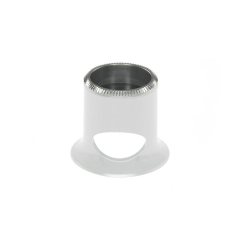 Bergeon 2611-TB -3.5 Loupe, White, Biconvex, Ventilation Port, Magnification 2.8