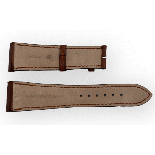 Girard-Perregaux Dark Brown Leather Watch Strap – 24mm - Image 2
