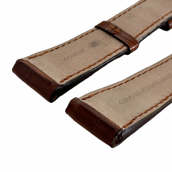 Girard-Perregaux Dark Brown Leather Watch Strap – 24mm - Image 3