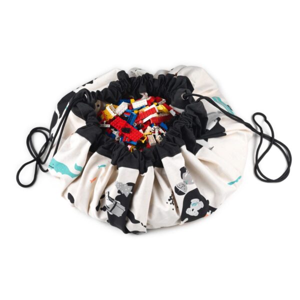 Play&Go® Worldmap/Stars Toy Storage Bag
