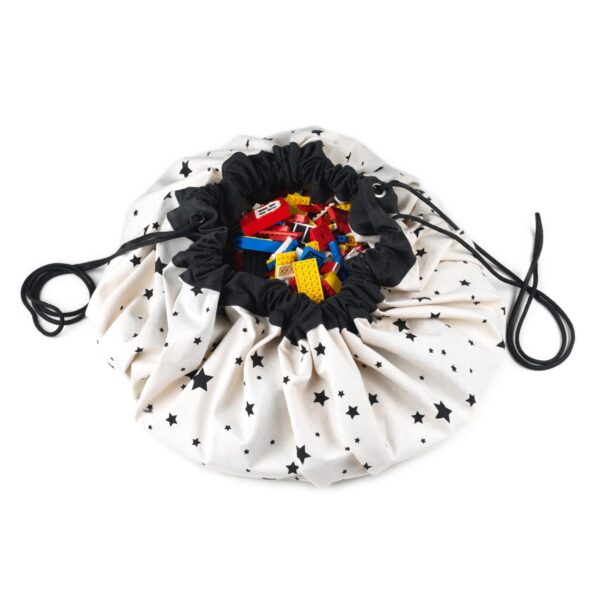 Play&Go® Worldmap/Stars Toy Storage Bag - Image 6