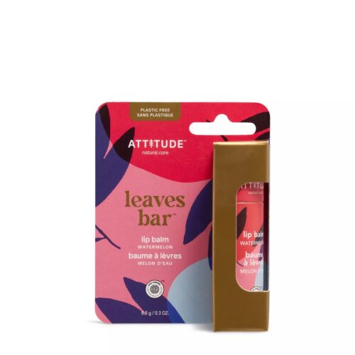 Lip Balm – Watermelon, Leaves Bar, ATTITUDE
