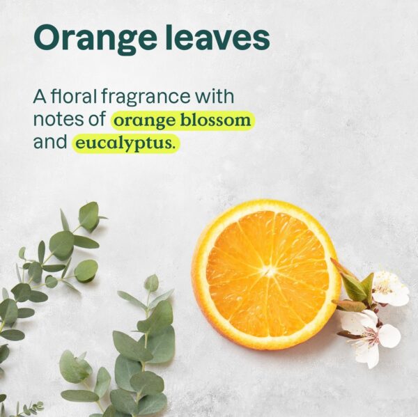ATTITUDE Super Leaves Energizing Shower Gel, Orange Leaves - Image 2