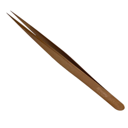 Boley B5 Tweezers – Bronze Finish for Delicate Component Work (130mm)