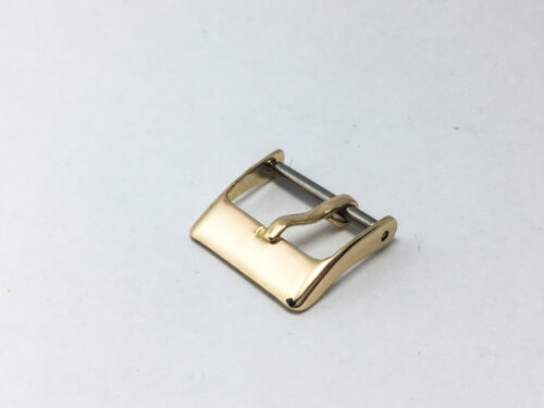 14k Solid Gold Watch Buckle Band/Strap 18mm - Fits Rolex, Omega, Jaeger-LeCoultre, Breitling, IWC