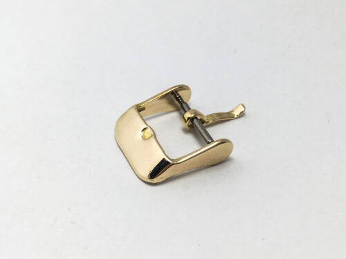 14k Solid Gold Watch Buckle Band/Strap 14mm - Fits Rolex, Omega, Breitling, Jaeger-LeCoultre