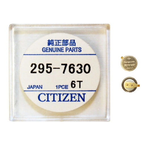Citizen 295-763 (295-7630) MT516F capacitor battery for Eco-Drive watches