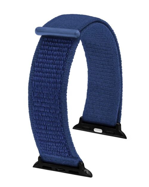 Vocem for Apple Watch Hirsch, Blue 22mm, Adaptors Included