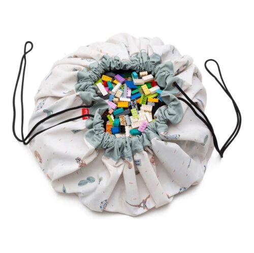 Play&Go Paris Toy Storage Bag – Rainbow Playmat