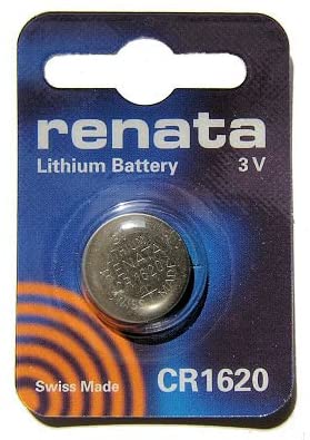 Renata #CR1620 Lithium Coin Battery