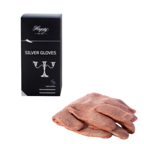 Hagerty Silver Gloves Polish and Protect Silver from Tarnish 1 Pair