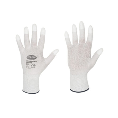 Work Gloves with PU Fingertips for Goldsmiths and Watchmakers for Polishing M