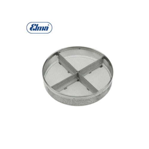 Elmasolvex Cleaning Basket with 4 Divisions 64 mm Stainless Steel Elma