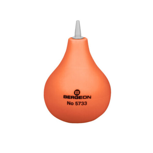 Bergeon 5733 Rubber Dust Blower for Watches with PVC Nozzle