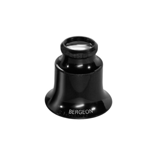 Bergeon 1458-A-15 Double Lens Eyeglass Loupe - 15x Magnification