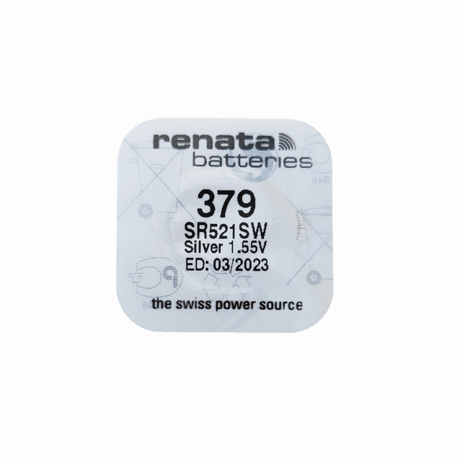Renata 379 SR521SW Watch Battery 1.55V