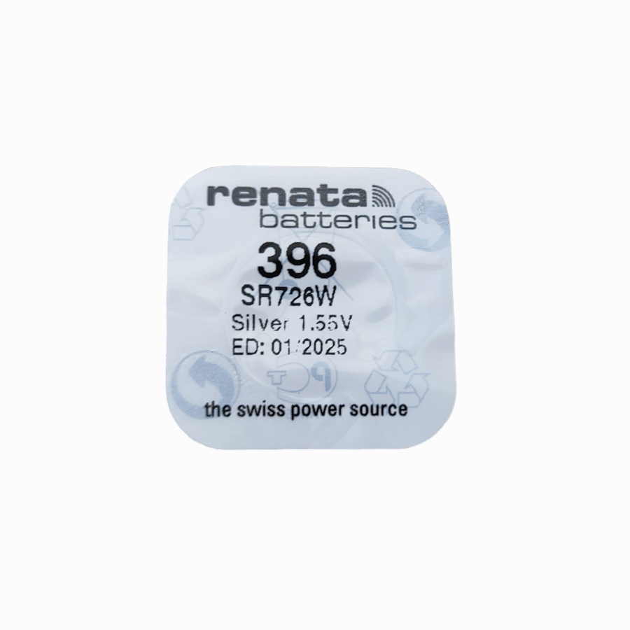 Renata 396 SR726W Watch Battery 1.55V