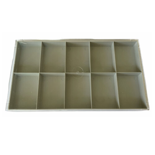 Boley Watch Box for Storing Parts with 10 Compartments