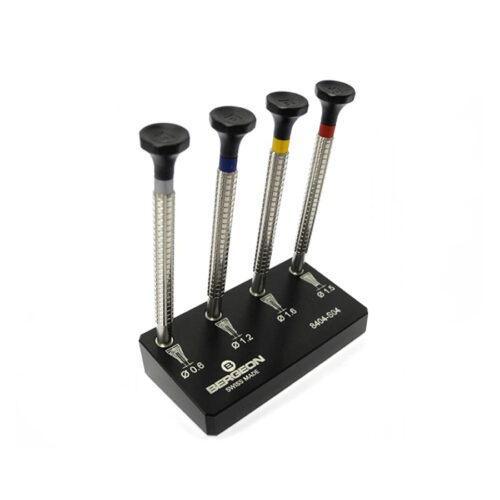Bergeon 8404-S04 Set of 4 Watch Hand Fitting Tools