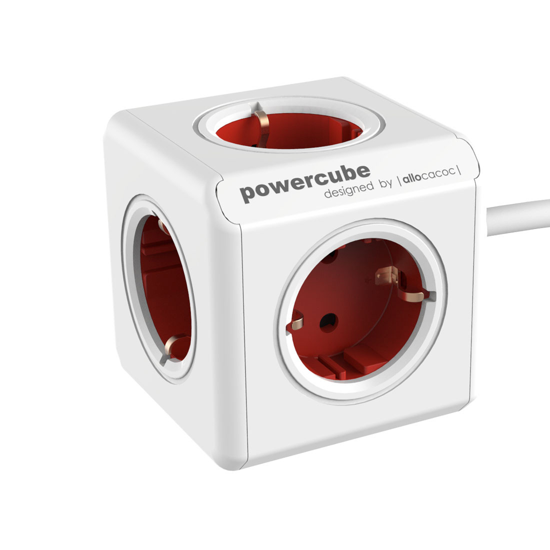 Allocacoc PowerCube Extended power EU 220–240 V 16A 1,5 meters cable 5 sockets - Image 3