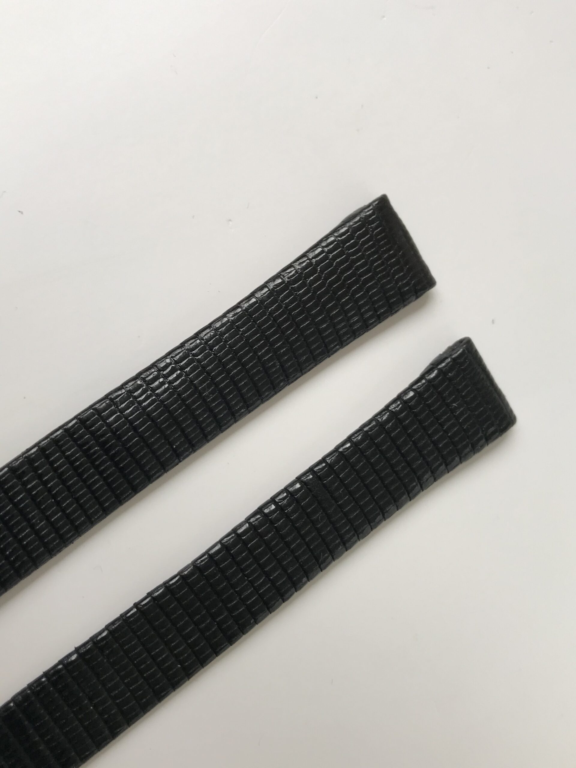 New Chopard black leather strap for lady watches 15mm - Image 3