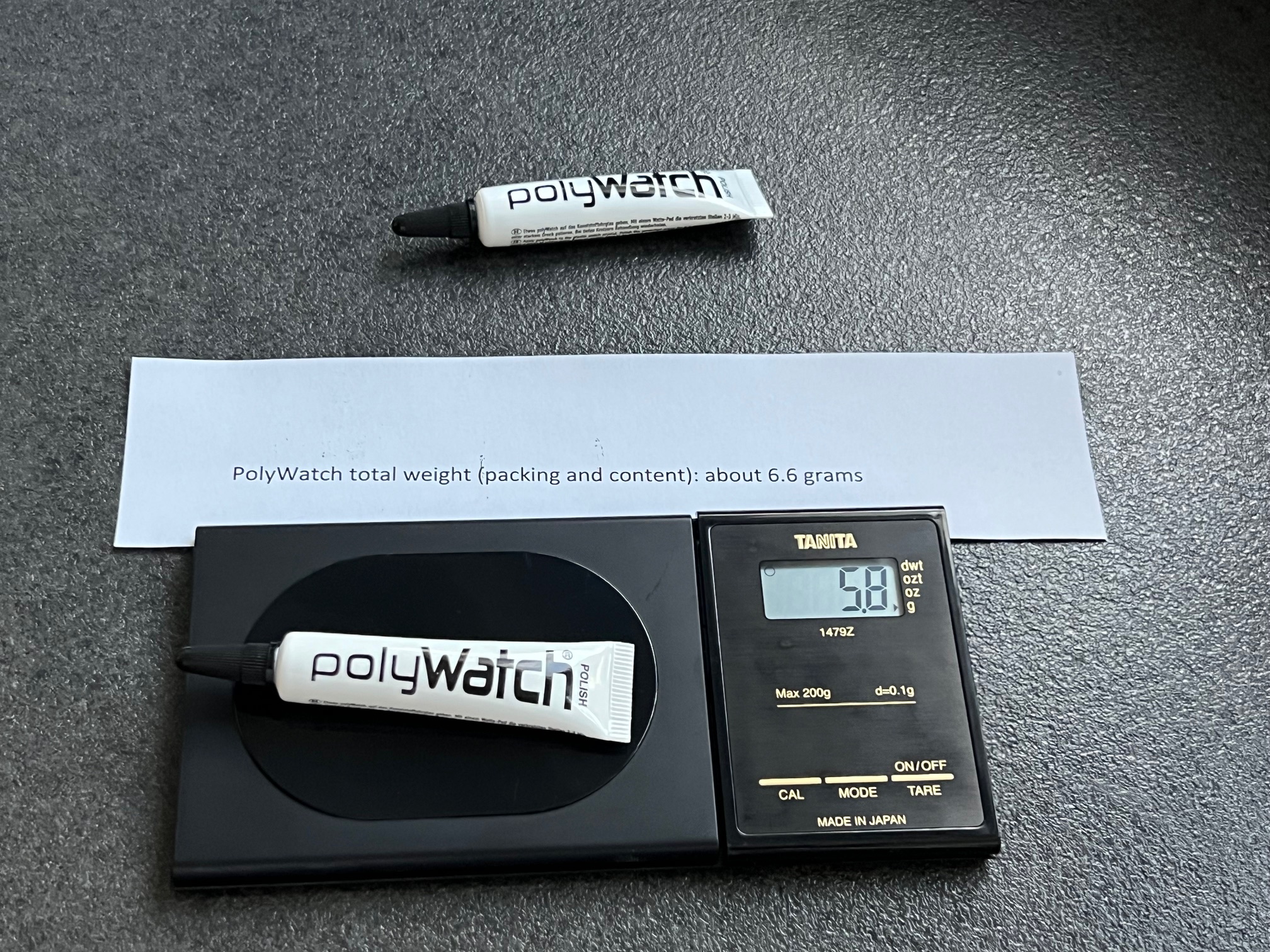 2-Pack PolyWatch 5g Scratch Removal Paste for Plastic/Acrylic Watch Glasses Repair