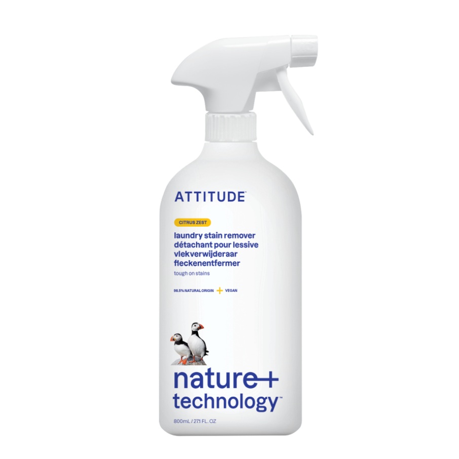 Laundry Stain Remover, Citrus Zest, ATTITUDE