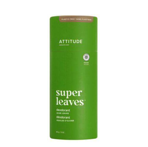 ATTITUDE Super Leaves Plastic Free Deodorant – Olive Leaves