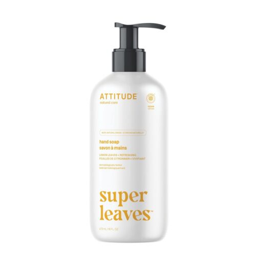 ATTITUDE Super Leaves Liquid Hand Soap, Lemon Leaves