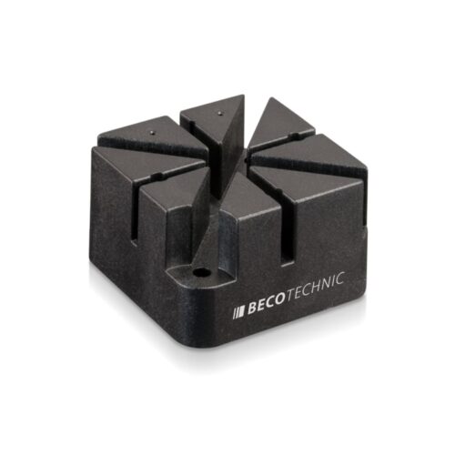 Beco black holder for watch bracelets and straps, flat version with holes