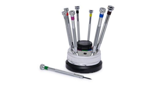 Beco Technic set of 9 screwdrivers on a rotating base