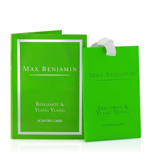 Bergamot & Ylang Ylang Luxury Scented Card – Max Benjamin