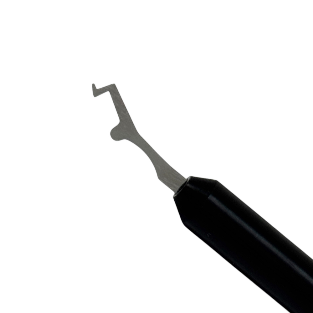 Bergeon 15432-A lever for balance cock, black, 5 mm - Image 2