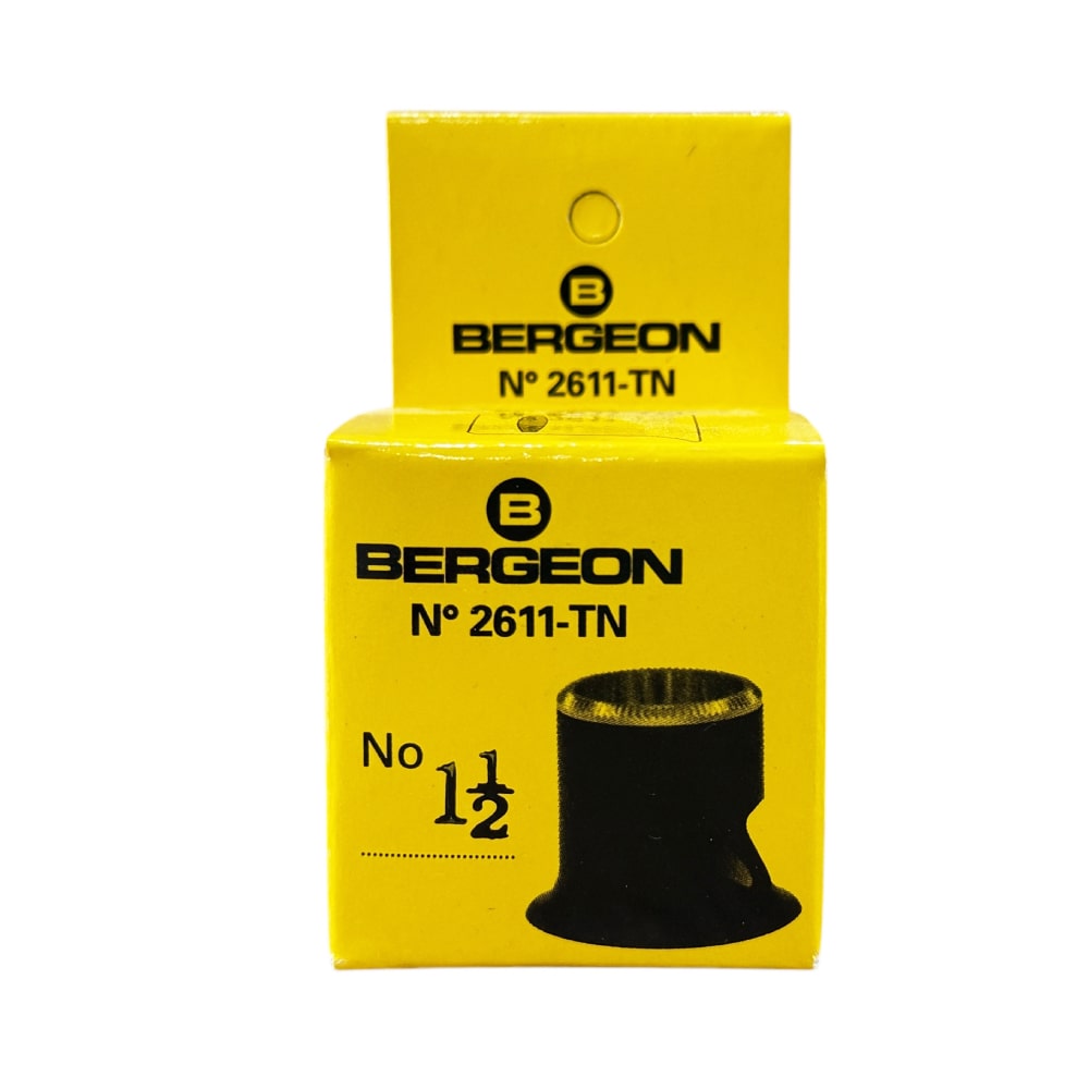 Bergeon 2611-TN 6.7x watchmaker eyeglasses loupe with hole 1.5 - Image 3