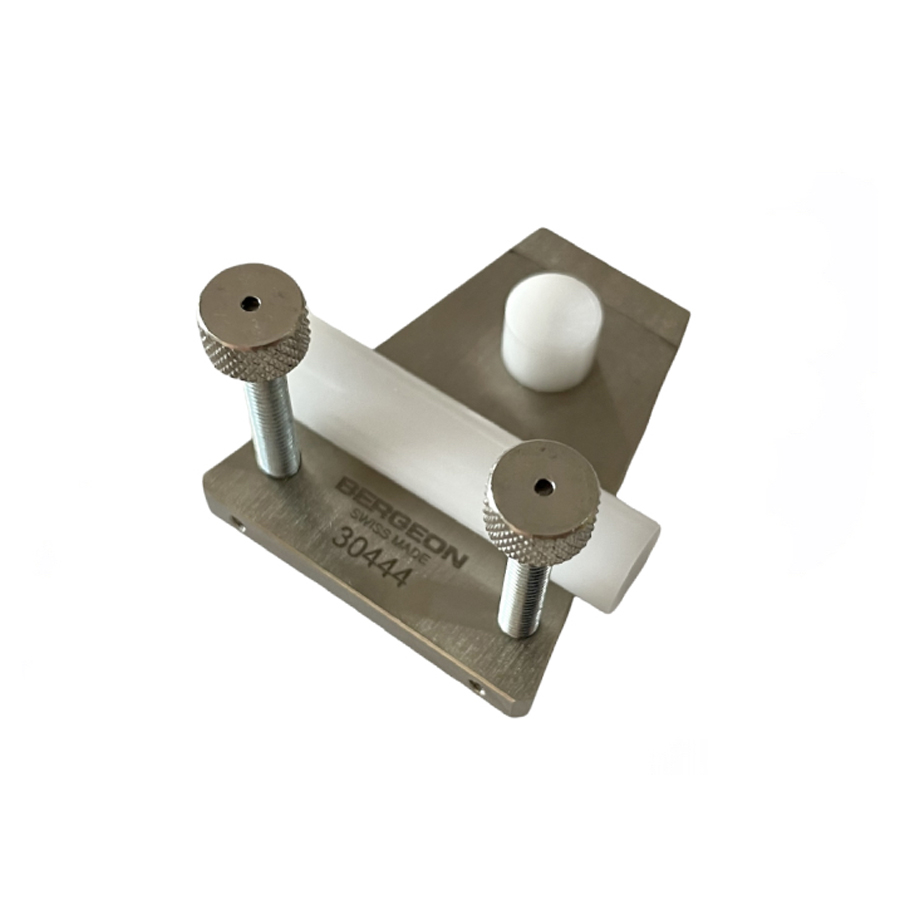 Bergeon 30444 tool for flat grinder rectifying clock pallets