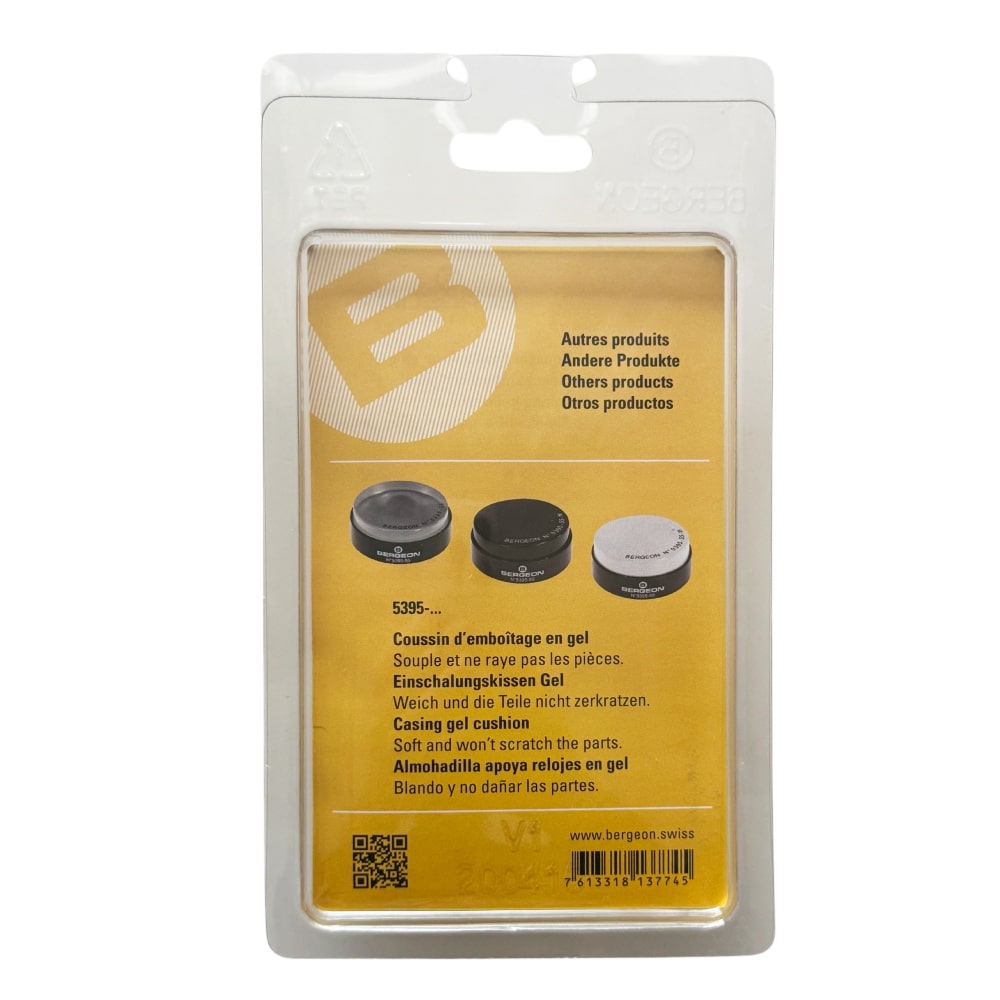 Bergeon 5395-55-N soft gel casing cushion 55 mm black - Image 2