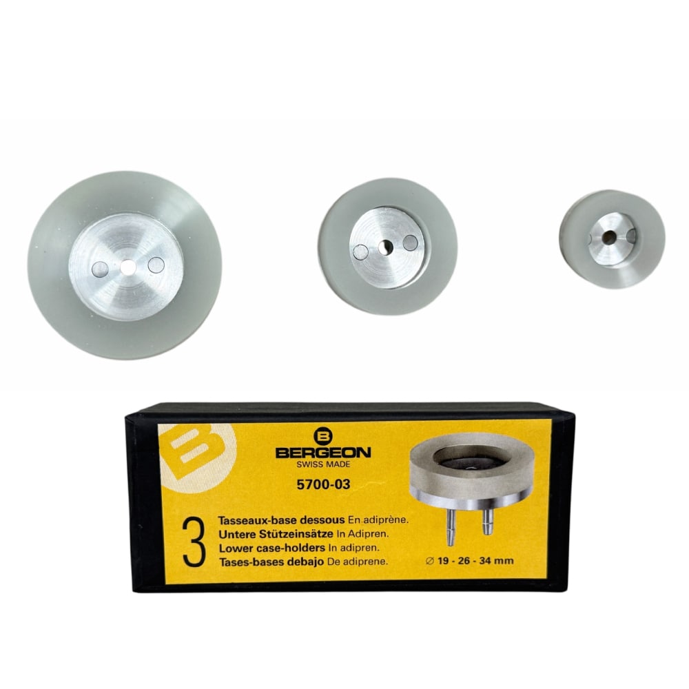 Bergeon 5700-03 lower case-holders in adipren for Bergeon 5700-Z
