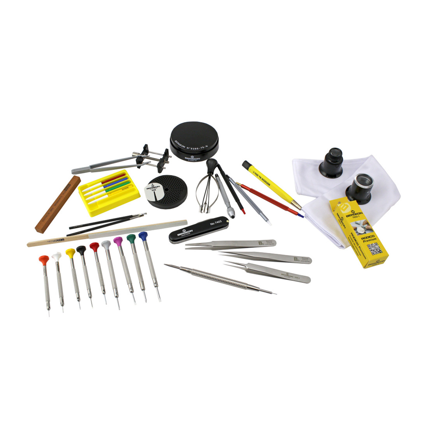 Bergeon 7817 after sales service tool kit box, 43 pieces - Image 2