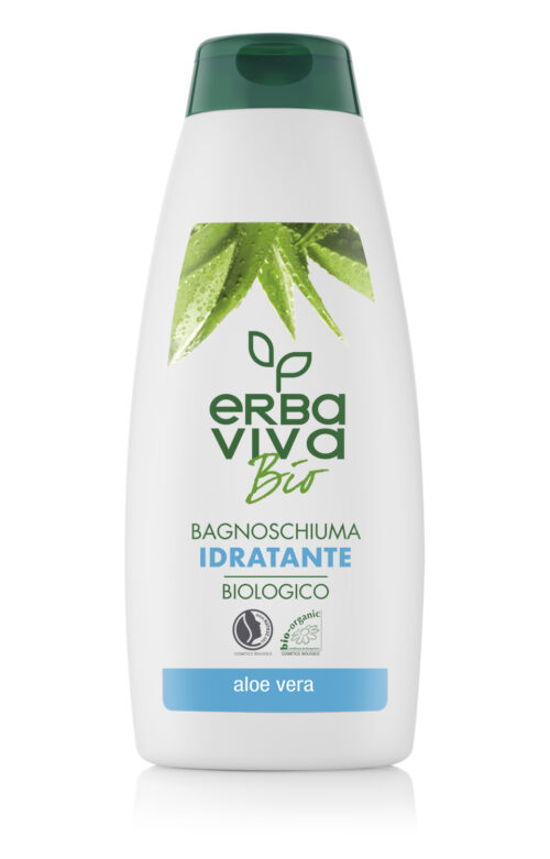 Hydrating Shower Gel with Aloe Vera Erba Viva Bio 500 ml