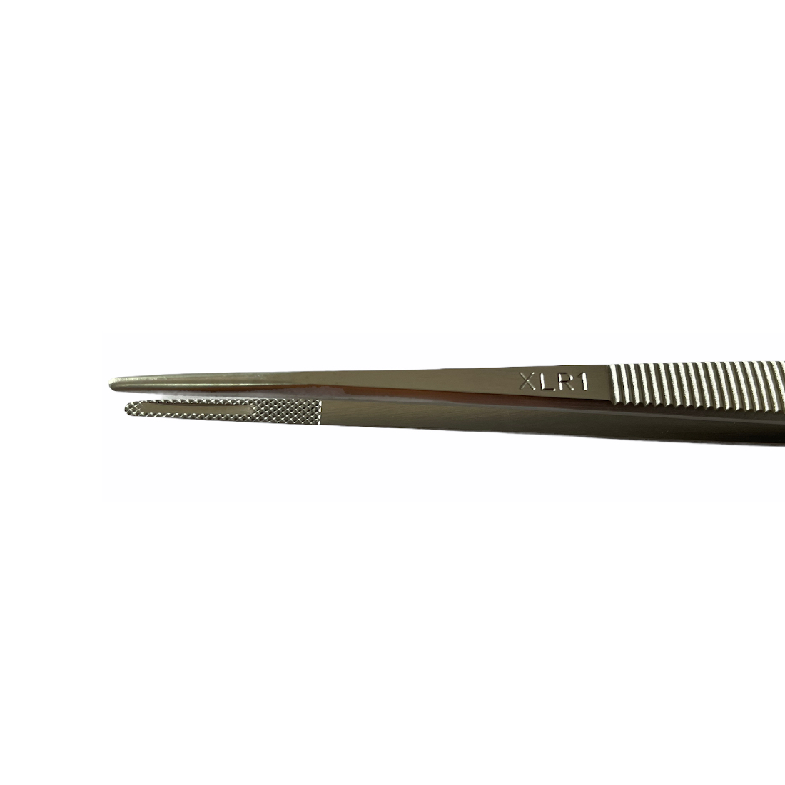 Boley diamond stainless steel tweezers with core, groove and locking system for gemstones - Image 2