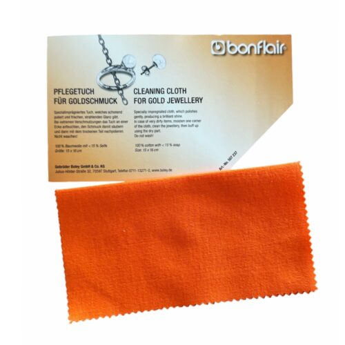 Bonflair cleaning cloth for gold jewellery 15 x 16 cm