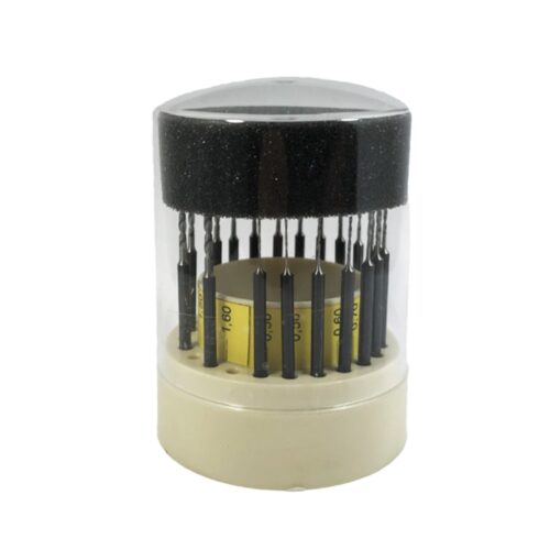 Busch Twist drill set 20 pcs from 0,50 to 1,60 mm high-performance steel