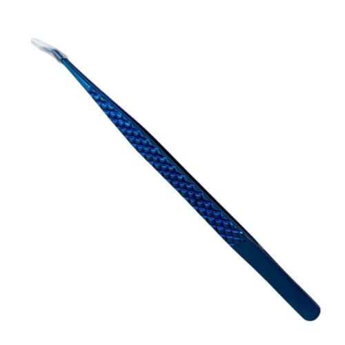 Buzzufy C14 curved long tweezer, non-magnetic for watchmakers and jewellers, 140mm