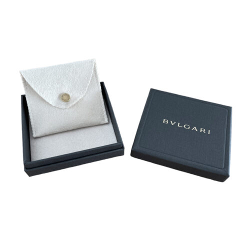 Bvlgari cardboard box with pochettes for silver jewelry