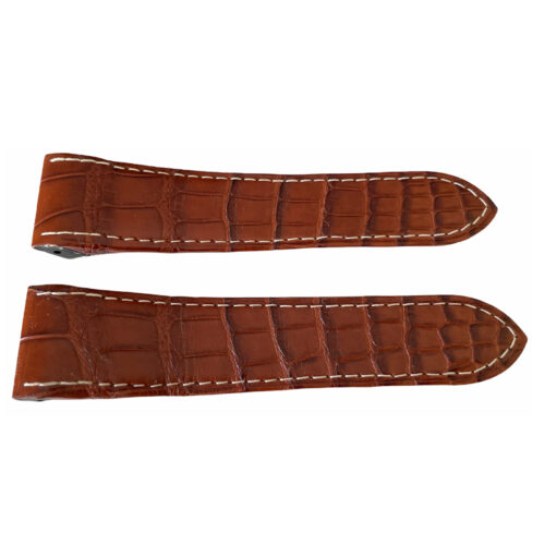Cartier KD1IJY92 24.5mm Brown Leather Strap – Pre-Owned