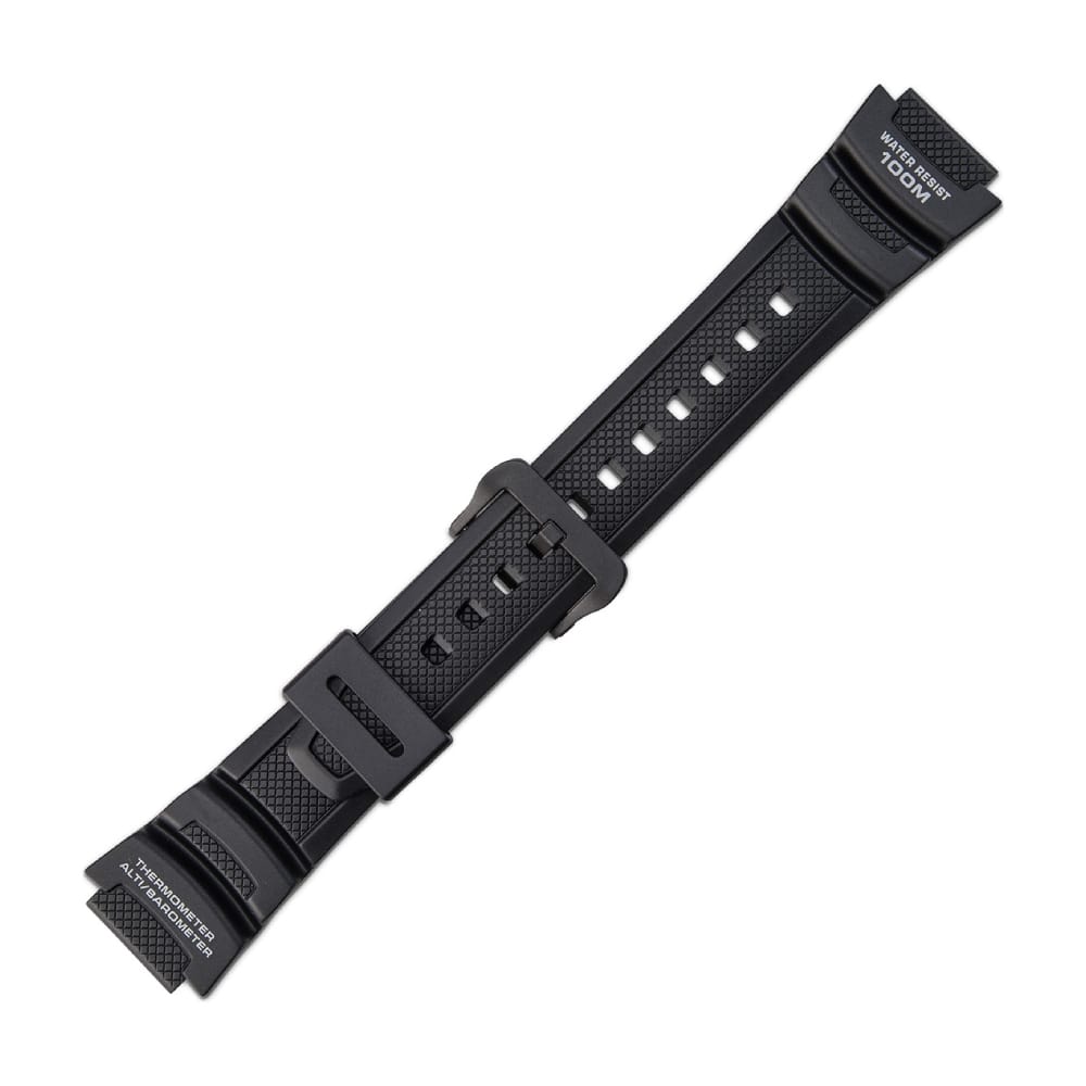Casio plastic black watch strap 10360816 for SGW-300H, SGW-400H, 18 mm