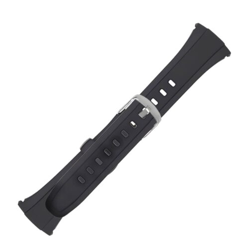 Casio plastic black watch strap 10408444 for WVA-M640, WVA-M650, WVQ-M410, 20 mm
