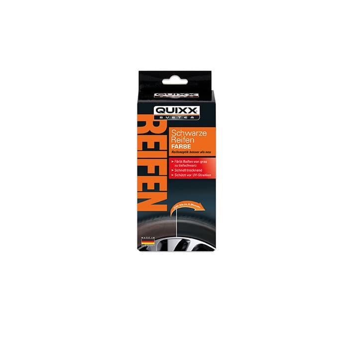 QUIXX Black Tyre Colour, Tire Restorer Deep Black 2-Step Kit, ref. 10192 - Image 3