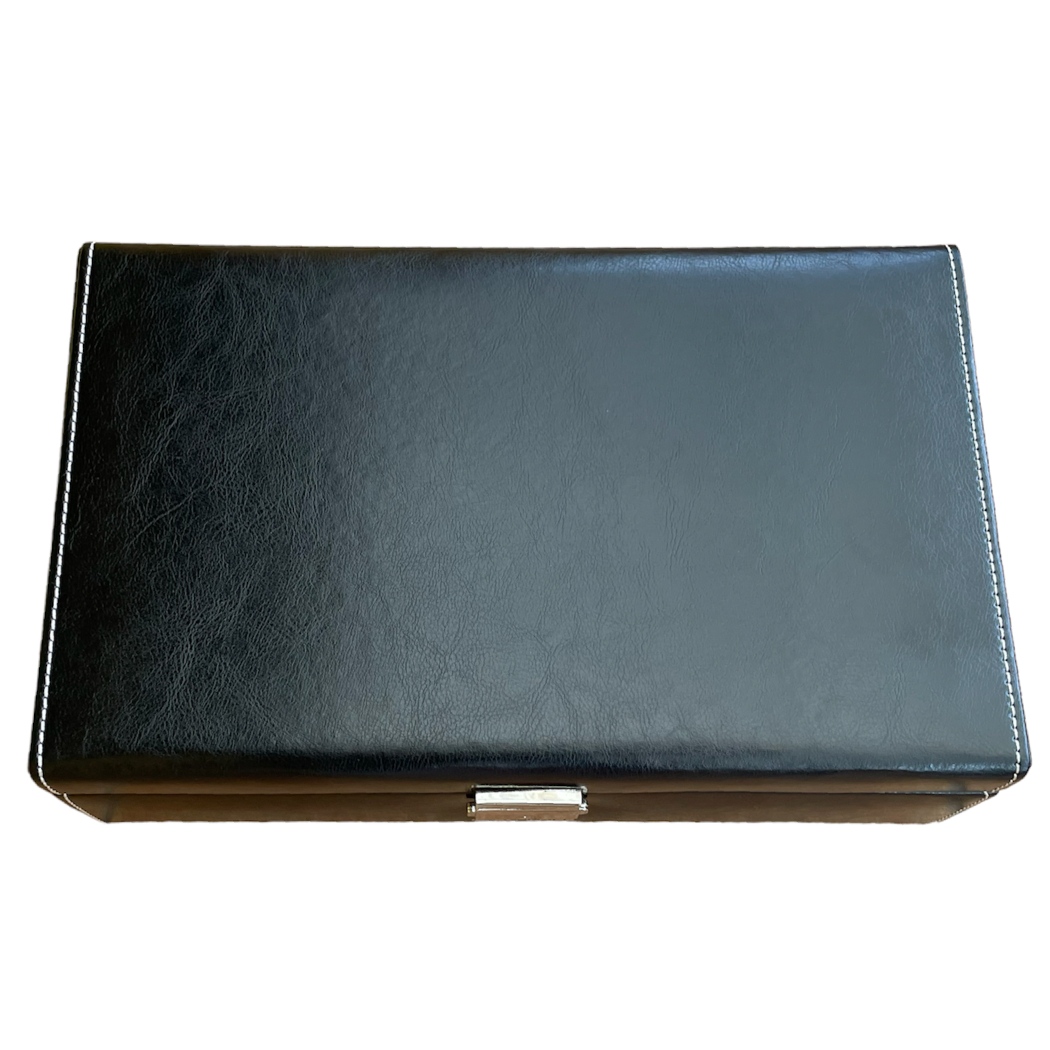 Friedrich 23 leather watch box black for 10 watches - Image 2